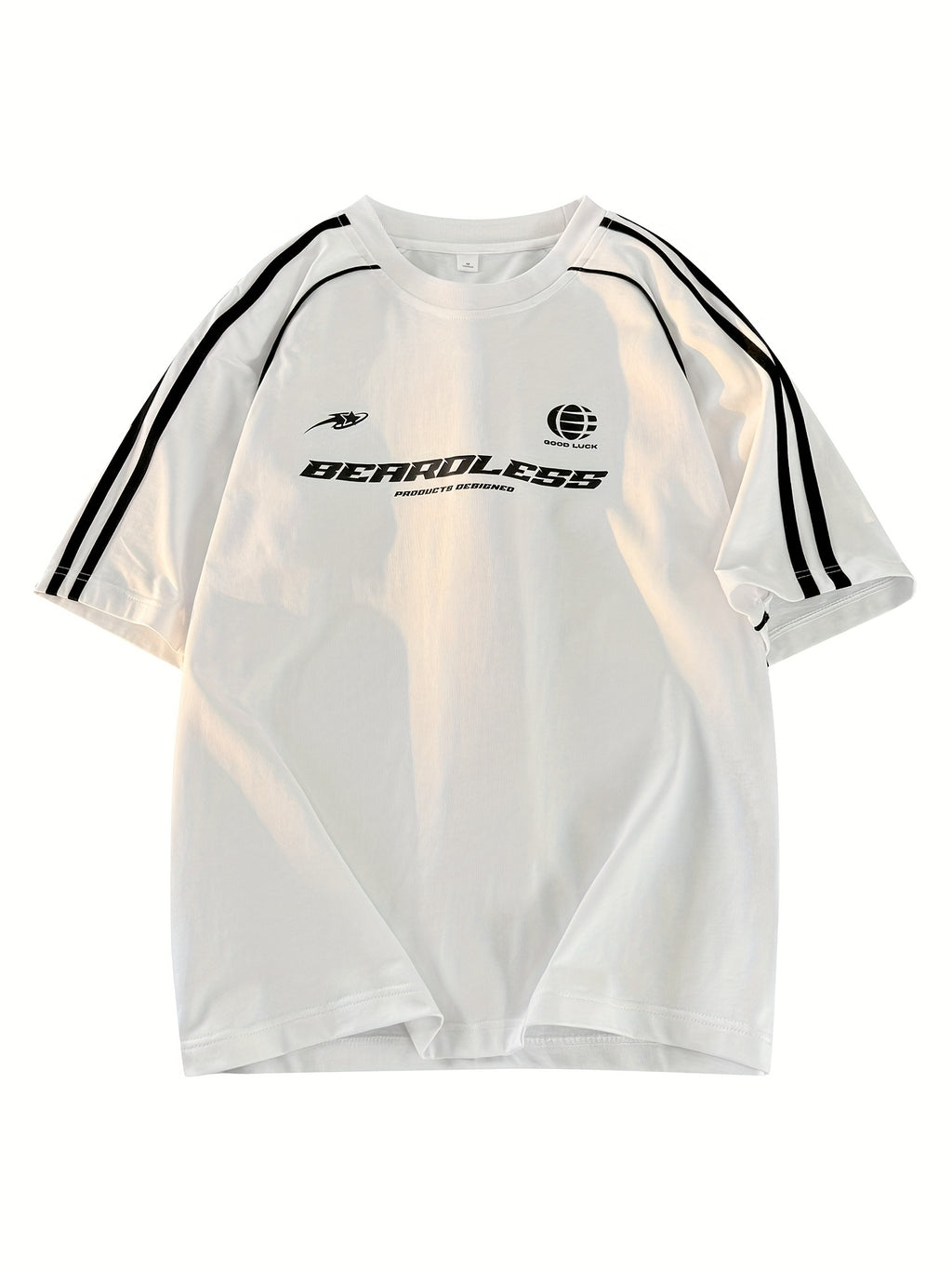 Men's Letter Print Short Sleeve T-Shirt