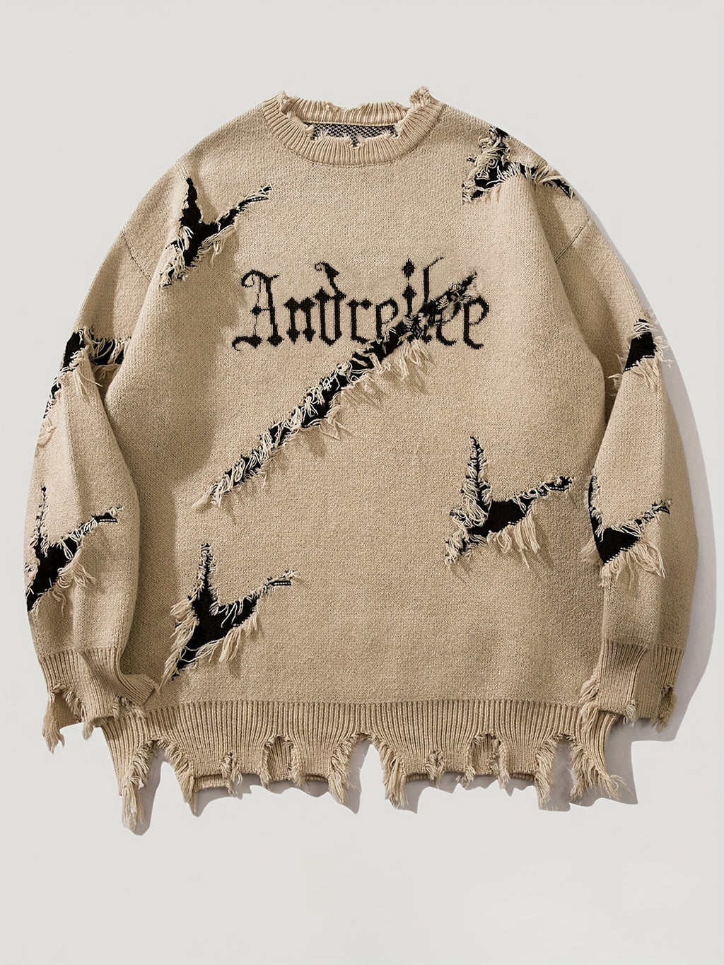 Men'S Oversized Knit Sweater
