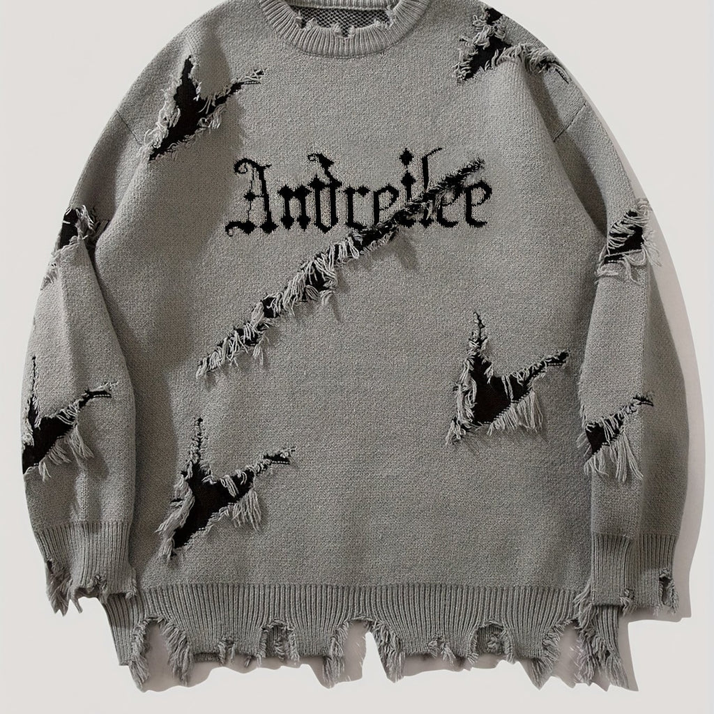 Men'S Oversized Knit Sweater