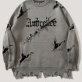 Men'S Oversized Knit Sweater