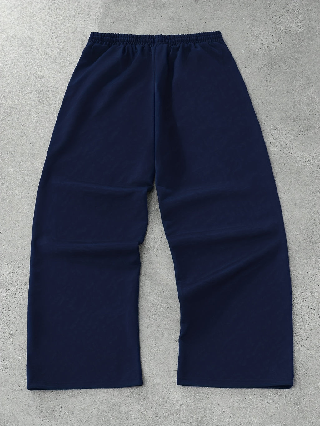 Men's Autumn/Winter Drawstring Loose Sweatpants with Letter Print, Casual Long Pants for Daily Wear, Trendy Graphic Design, Straight-Leg Sweatpants for a Fashionable Look