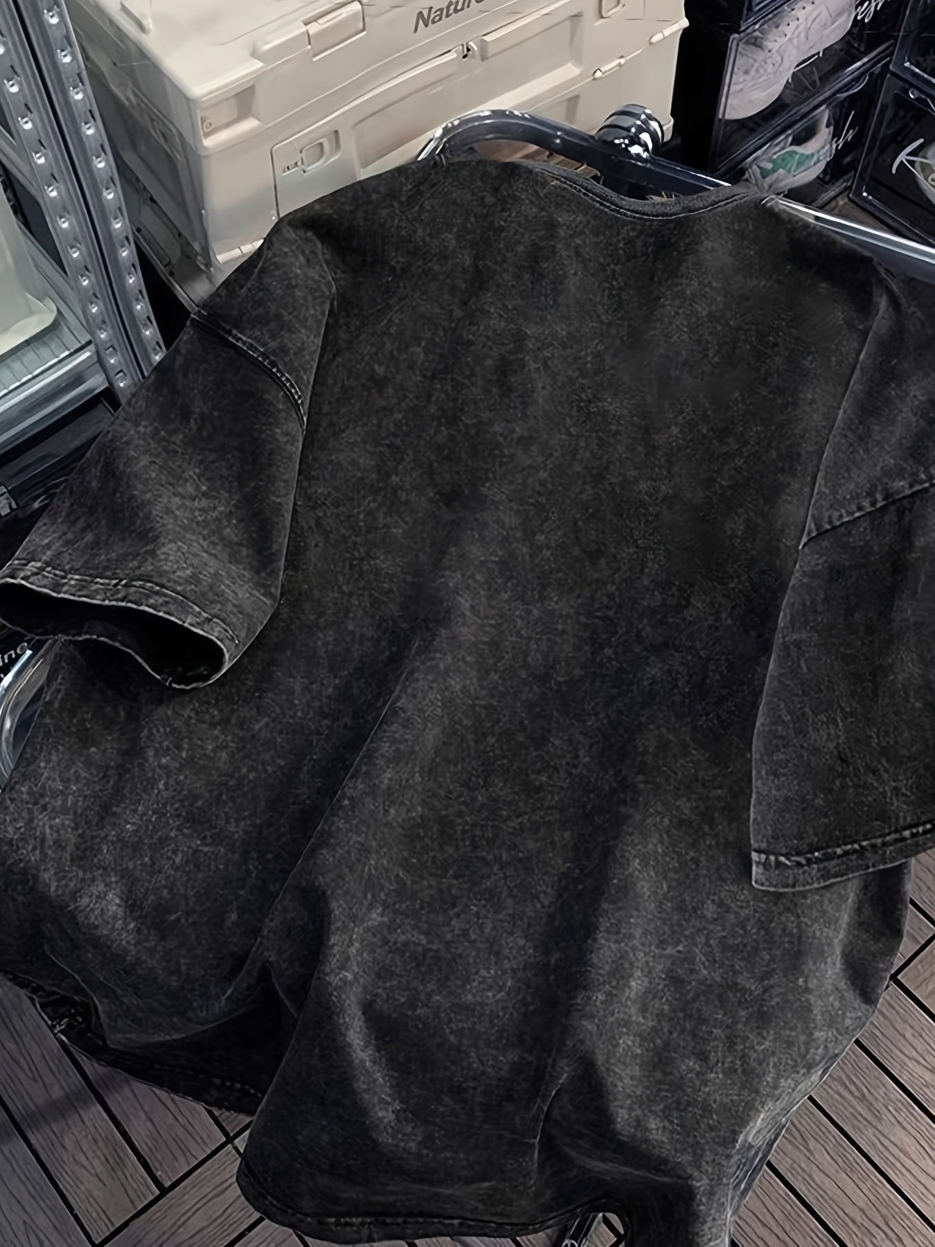 Men'S 100% Cotton Washed Casual T-Shirt with Vibrant Red Rose Print - Loose Fit, Round Neck, Short Sleeve, Summer Essential, Everyday Tshirt | Relaxed Fit Shirt | Durable Fabric, T Shirts