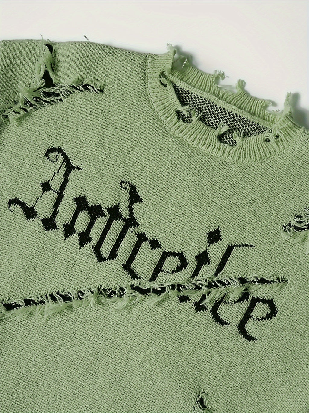 Men'S Oversized Knit Sweater