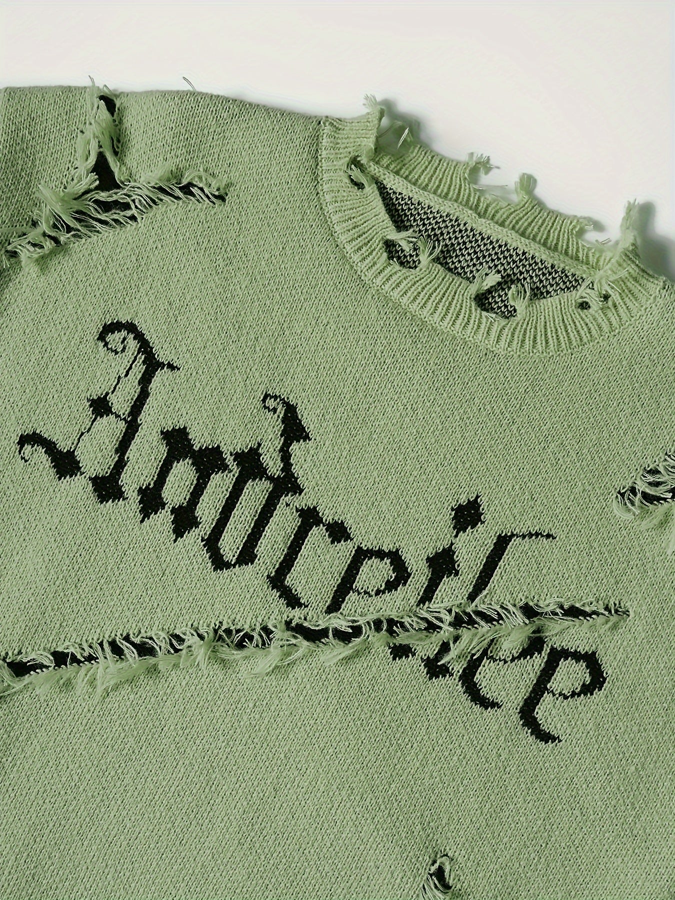 Men'S Oversized Knit Sweater