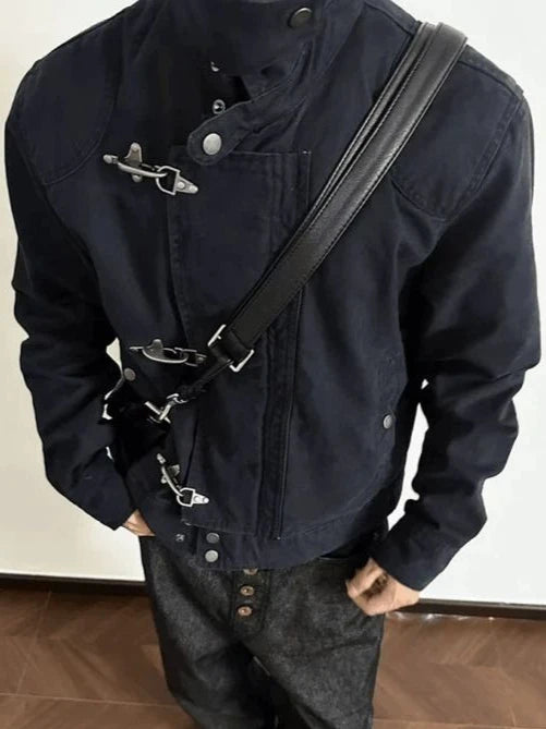 American Vintage 90s Harajuku Streetwear Hooded Sweatshirts Casual Aesthetic Grunge Jacket Y2k Stand Neck Outfit Outerwear New
