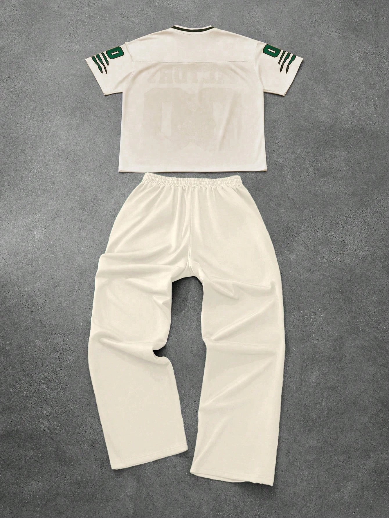 Men's And Women's Short Sleeved Pants 2-Piece Set With Letter Printing Simple Quick Drying T-Shirt Pants Casual Set