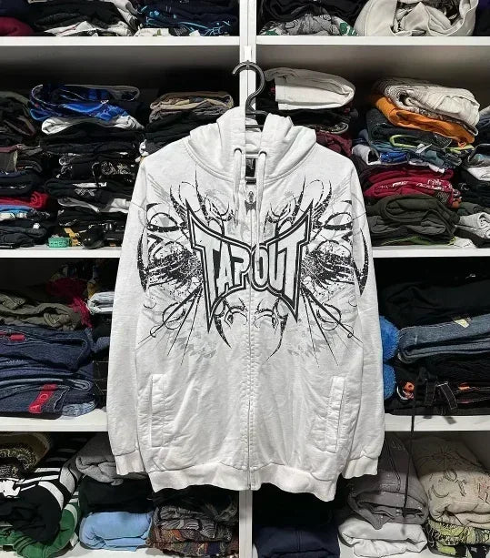 Pure Black Letter Print Hoodie Men Autumn and Winter Long-sleeved Harajuku Style Casual Hip-hop Element Hooded Sweatshirt
