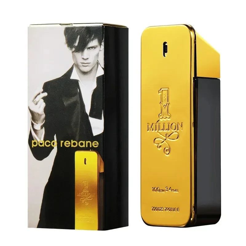 100ML Paco Rabanne 1 Million Parfum Mature Masculinity Body Spray for Men Eau De Toilette Spray Perfume for Men Fragrance Spray