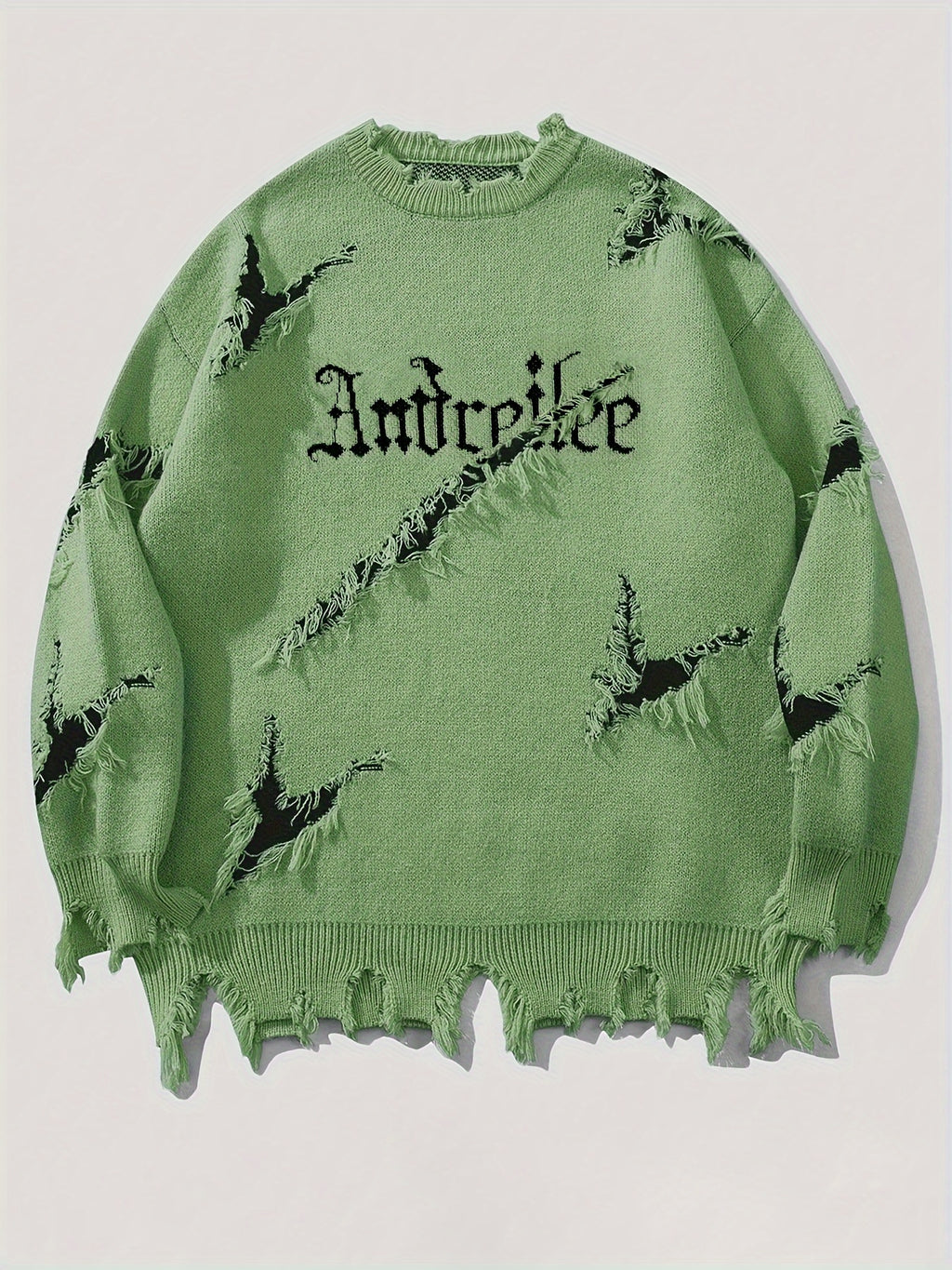 Men'S Oversized Knit Sweater