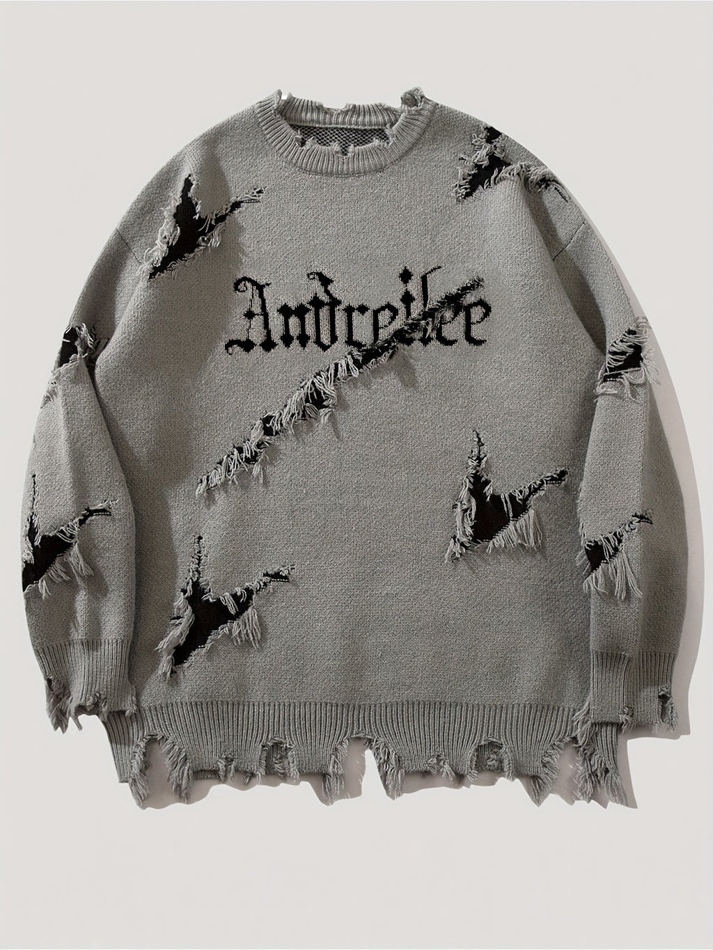 Men'S Oversized Knit Sweater